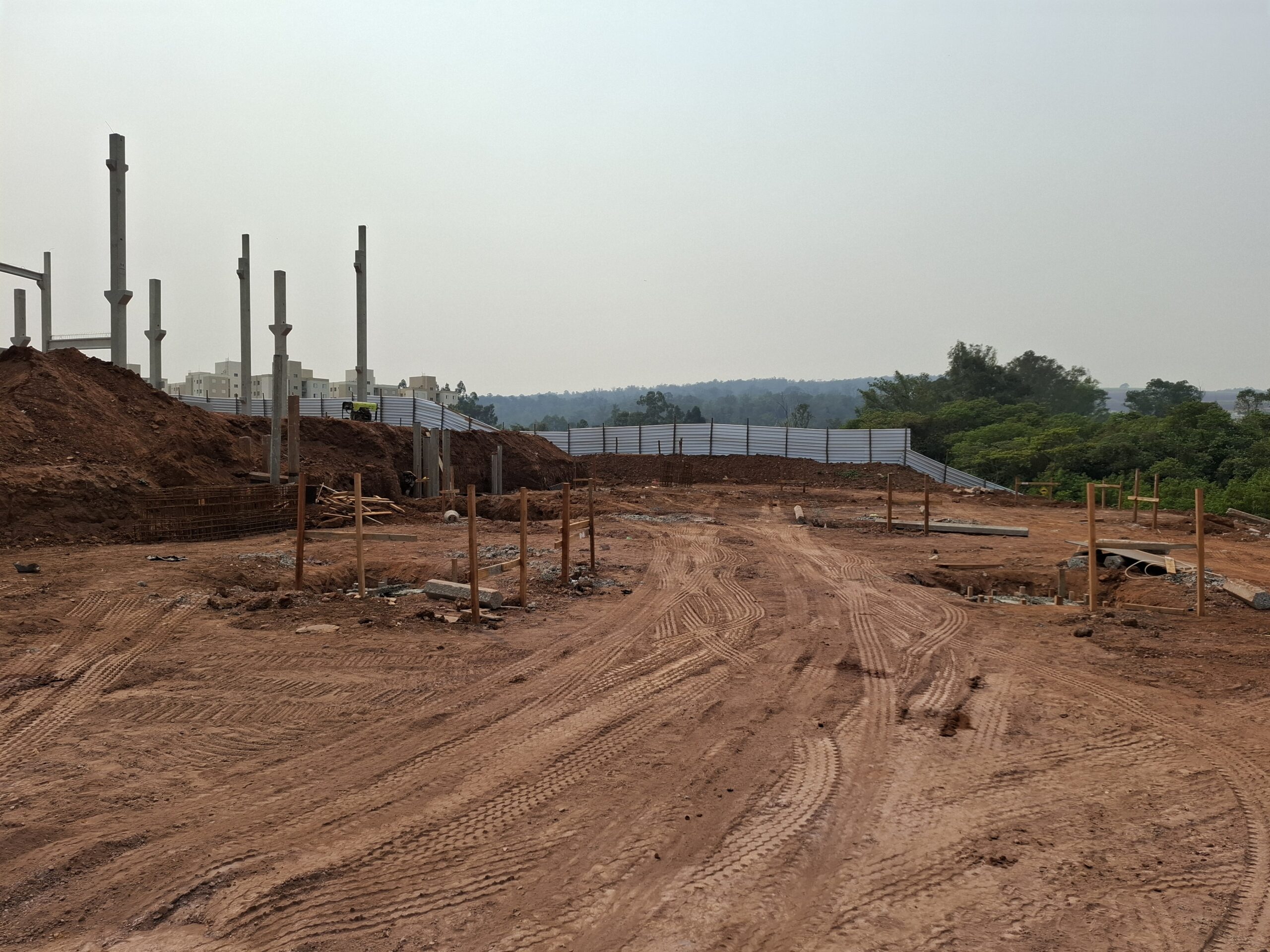 Terraplanagem e Fundações